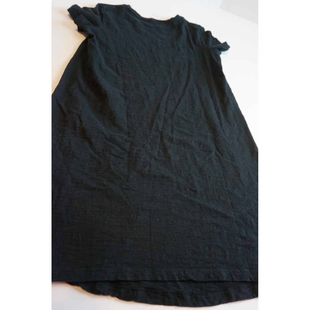 Universal Thread Black Cotton Short Sleeve T-Shirt Dress Small - Picture 5 of 9
